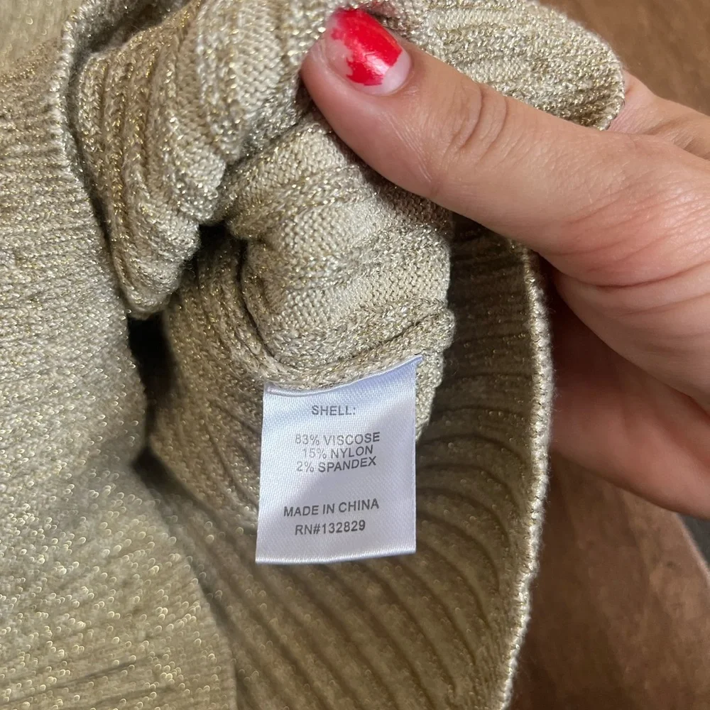 NWOT superdown sonya rib sweater tank small - Picture 6 of 6